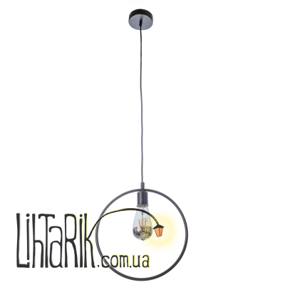 BL-805S/1 E27 BK люстра (23-625)