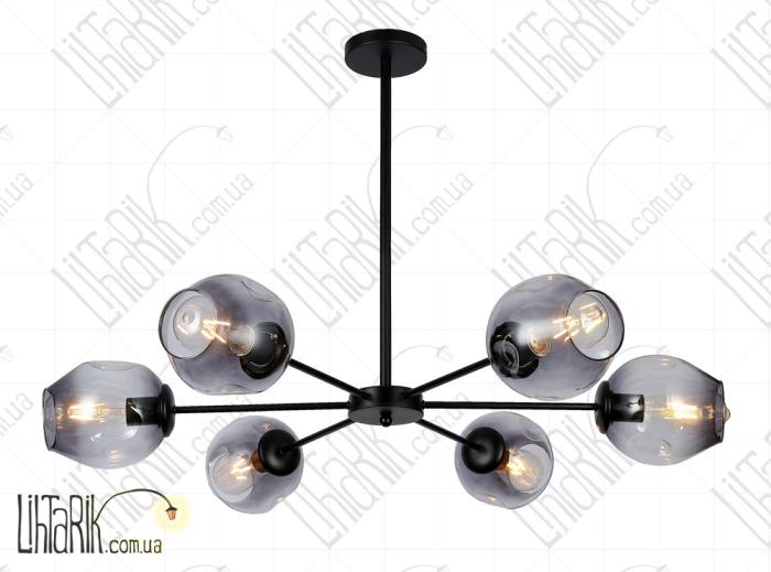 Levistella потолочна люстра 7526039-6 BK BK (7526039-6 BK+BK)