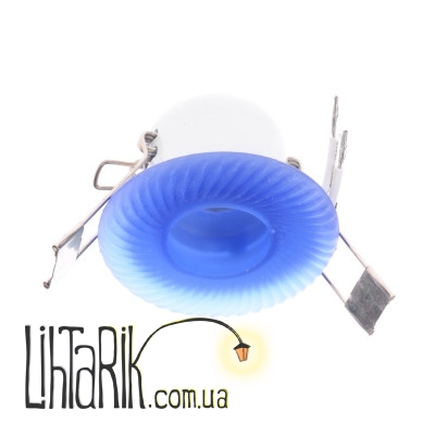 HDL-G91 blue светильник точечный маленький (Brille 162042)