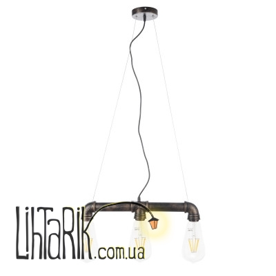 BL-350S/3 E27 AB Люстра трубы Лофт (Brille 22-565)