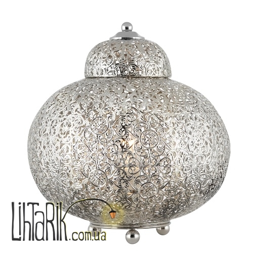 Настольная лампа Searchlight Moroccan EU8221-1SS