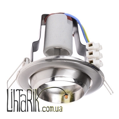 RO-50C SN/S светильник точечный поворотный (Brille 161249)