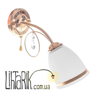 LK-582W/1 E27 G бра (Brille 26-922)