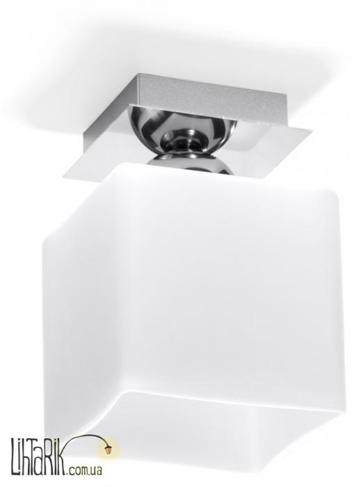 SOLLUX LIGHTING Светильник припотолочный PIAZZA 1 Chrom SL.0225