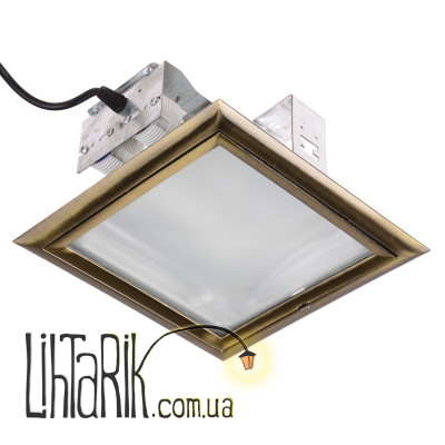 DL-10W/2x26W AB Потолочный встроенный светильник (Brille 166317)