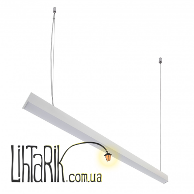 FLF-80 25W NW LED 1,2m линейная система подвесная (Brille 32-962)