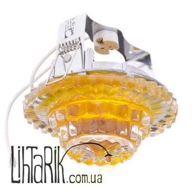 HDL-G10 YELLOW светильник точечный декоративный (Brille 163310)