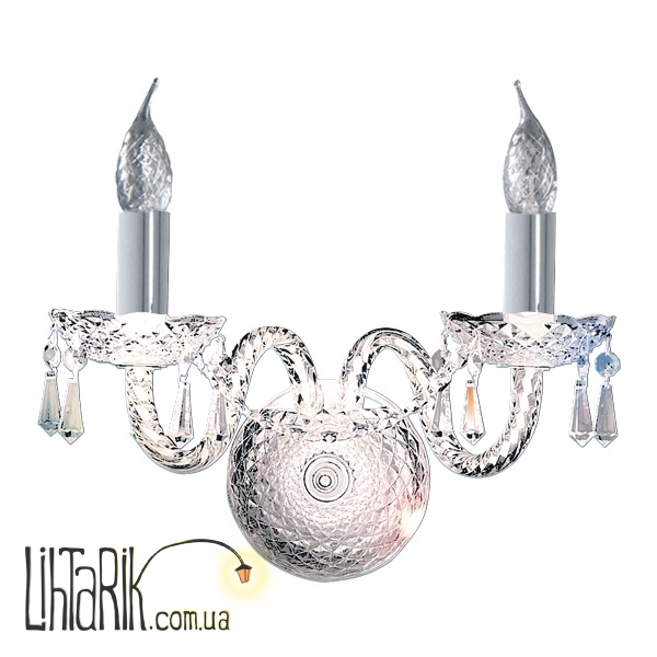 Хрустальное бра Searchlight Hale 212-2