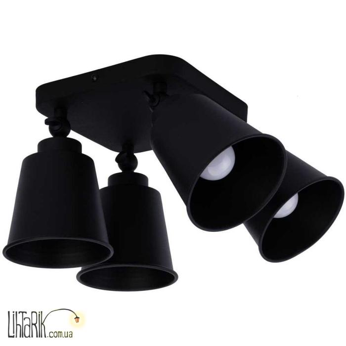 Потолочный светильник TK Lighting KIM Black - 2636