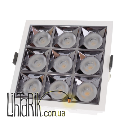 HDL-DT 203/9*4W NW WH светильник (Brille 36-305)