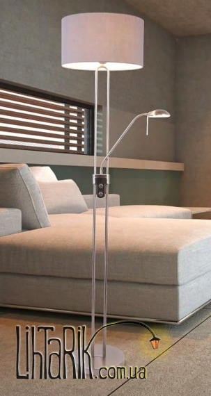 Торшер Zuma Line PEDRO SL570-2-SS+GR