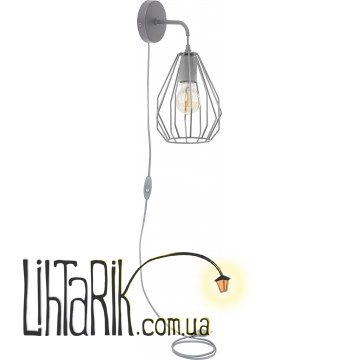 Бра TK Lighting BRYLANT Gray - 2286