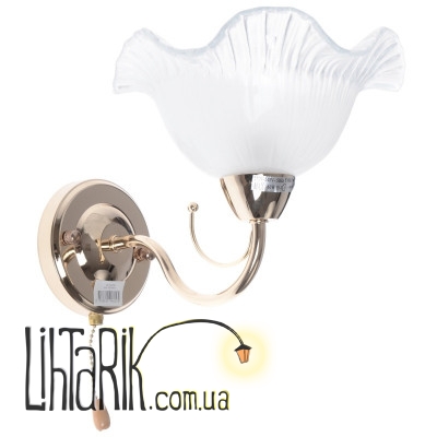 LK-121W/1 Бра с выключателем (Brille 187219)