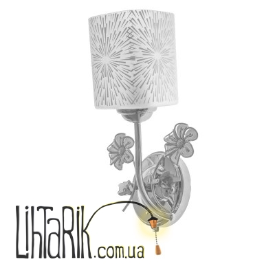 LK-588W/1 E27 CH бра (Brille 26-932)