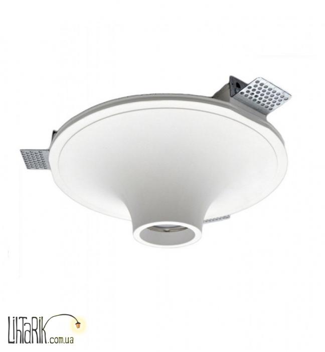 Декоративный гипсовый врезной LED светильник ML-Gesso 04