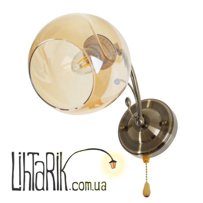 LK-653W/1 E27 AB бра (29-115)