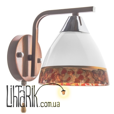 LK-608W/1 E27 FGT бра (Brille 26-952)