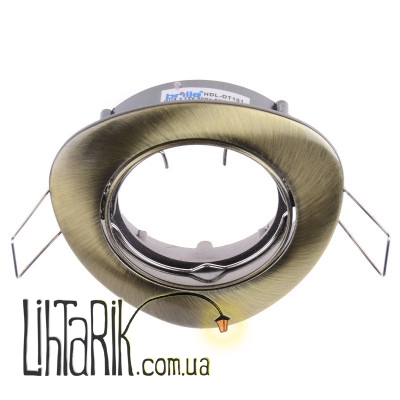HDL-DT 101 AB светильник точечный (Brille 163820)
