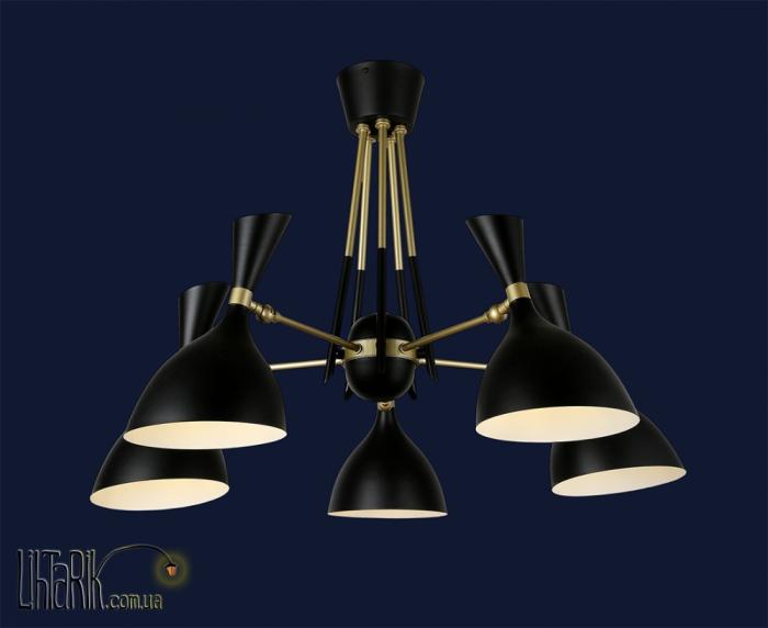 Levistella Подвесная люстра 756LPR1024-5 BK