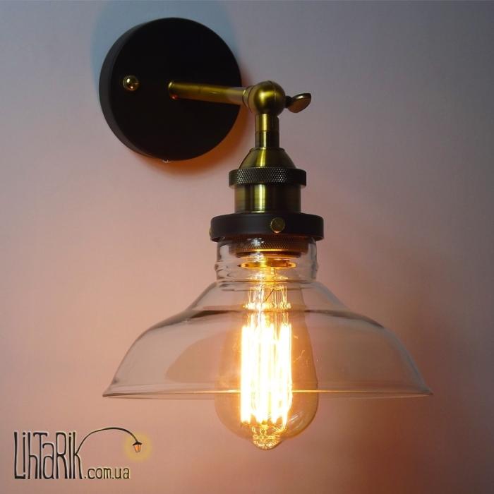 Светильник настенный Carlo De Santi Лофт стекло 504005925