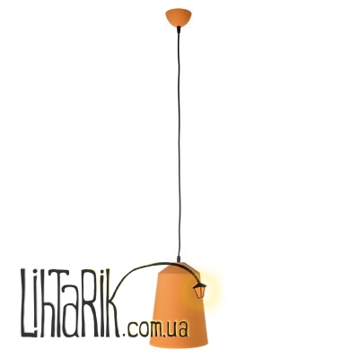 BL-223S/1 E27 OR/WH люстра (Brille 22-041)