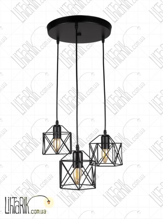 Levistella Потолочный светильник 756PR101F-3 BK (300)