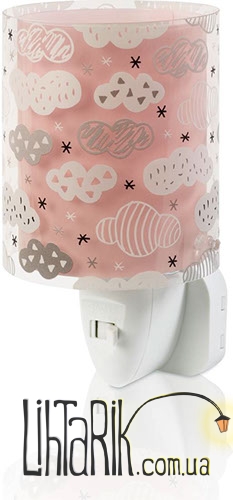 Детский ночник в розетку Dalber Clouds Pink - 41415S