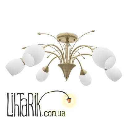 LK-615S/6 E27 AB люстра (Brille 23-255)