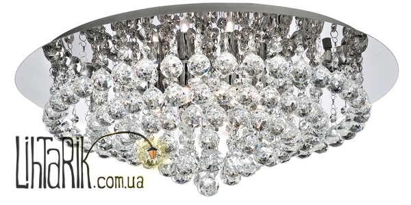 Люстра припотолочная Searchlight Hanna 3408-8CC