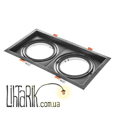 ML-020/2 AR111 BK светильник поворотный (Brille 48-023)