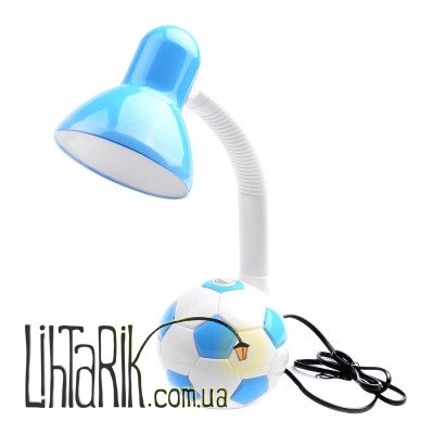"TP-015 E27 BL Настольная лампа ""Футбол"" для детской" (Brille 25-040)