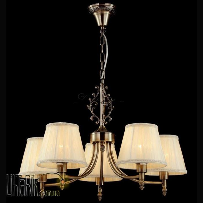 Классическая люстра Bulgarini VD50892-5 AB/Beige