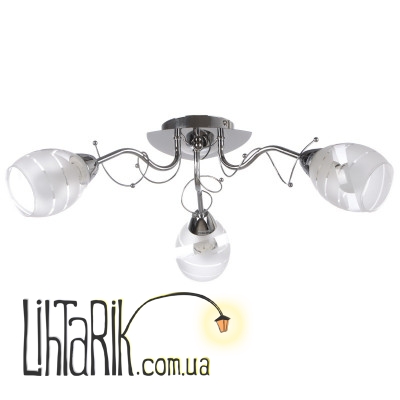 LK-246S/3 E14 CH Люстра потолочная (Brille L66-041)