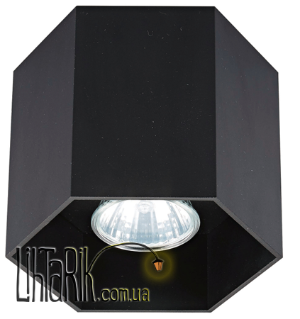 Потолочный светильник Zuma Line POLYGON CL 1L 20035-BK