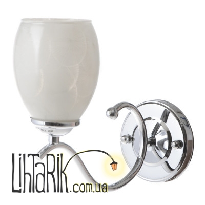 LK-221W/1 E14 CH бра (Brille L53-024)