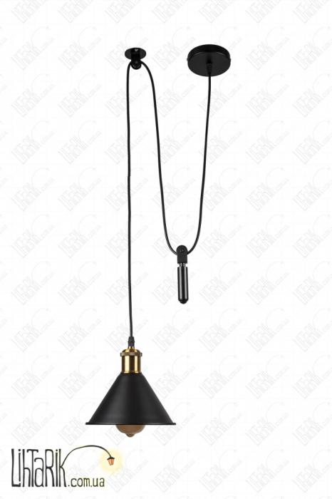 Levistella подвесной светильник с гирей 707P102F-1G BK