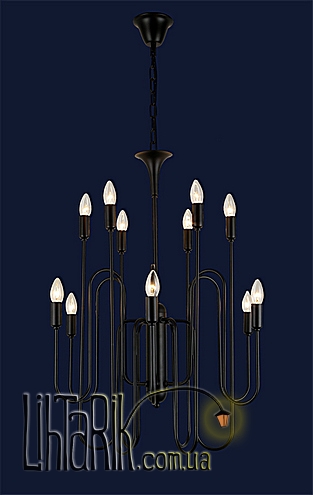 Levistella Подвесная люстра 773H025-12 BK