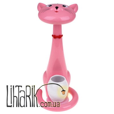 TP-052 6W LED Pink/WH настольная лампа для детской (Brille 25-254)