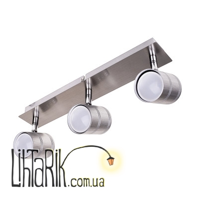 HTL-205/3 GU10 SN светильник спот (Brille 26-780)