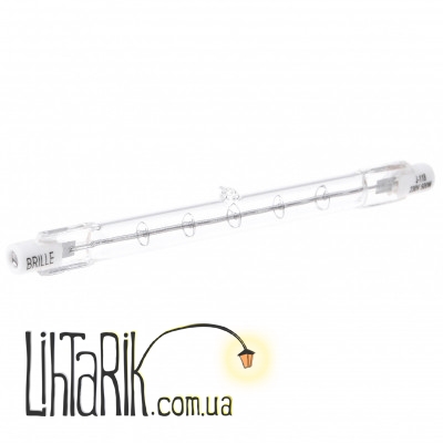 J 500W 118мм Br лампа галогенная (Brille 126029)