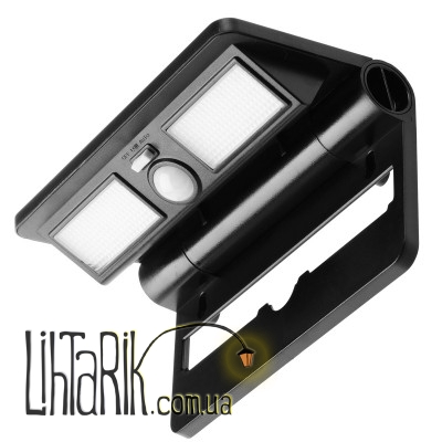 LS-02 solar LED светильник с датчиком движения (Brille 32-900)