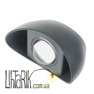 AL-282/12W NW LED IP54 DGY подсветка (Brille 34-277)