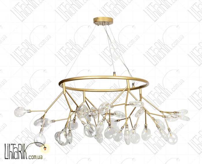 Levistella потолочная подвесная люстра 918LP263-36 GD CL (918LP263-36 GD+CL)