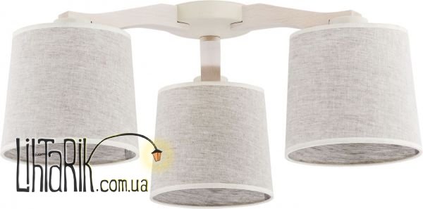 TK Lighting ERIS white 3 plafon - 1973