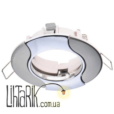HDL-DS 77 SN/CHR светильник точечный (Brille 163312)