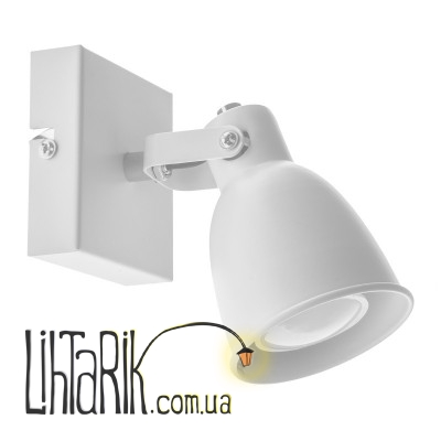 HTL-201/1 GU10 WH светильник спот (Brille 26-770)