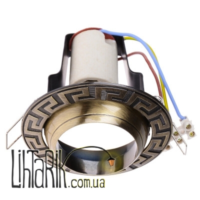 RO-50E AB светильник точечный поворотный (Brille 161303)