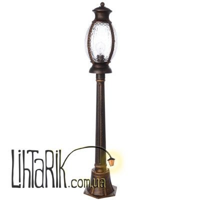 GL-99 DL BK/G Уличный фонарь (Brille 34-053)