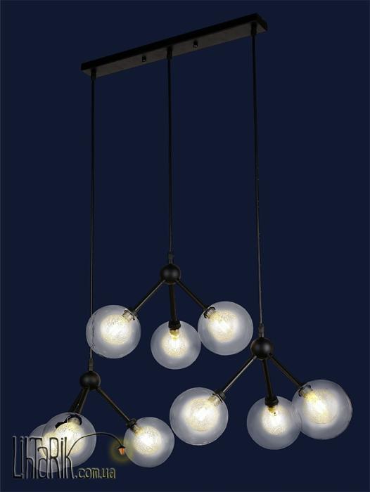 Потолочный подвесной светильник Levistella 756PR6501-9 BK