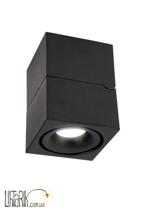 Auhilon Светильник припотолочный GEDON 12W Cza (ZH-H12S-CZARNA)